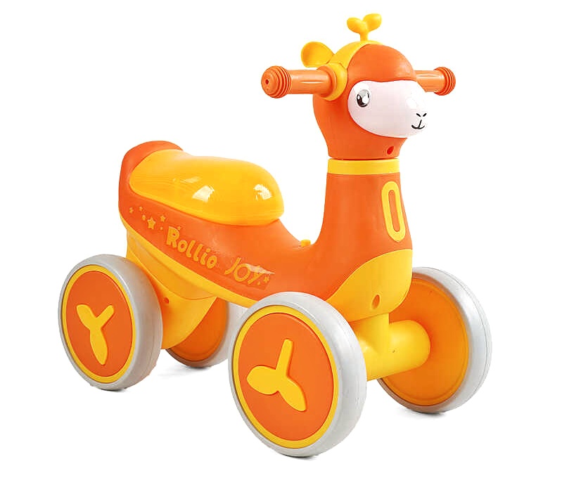 «Велобіг JOY 4-х колісний JS-77300 , колеса PU, рама пластик, УКРАЇНСЬКЕ ОЗВУЧУВАННЯ та підсвічування, в коробці