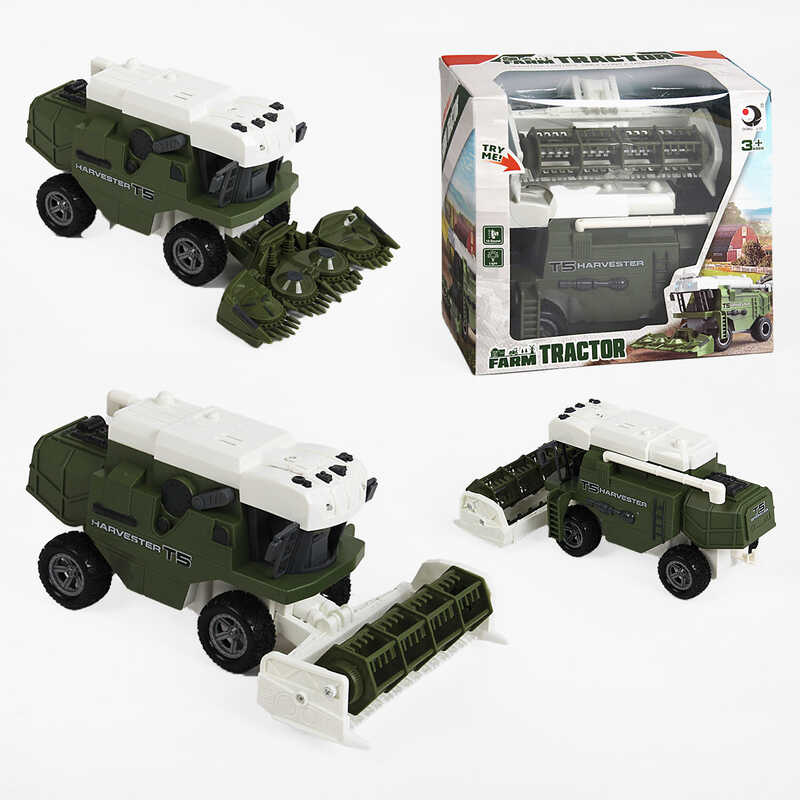 Комбайн 1907 (36/2) 2 види, підсвічування, звуки, мелодіїї, інерція, у коробці