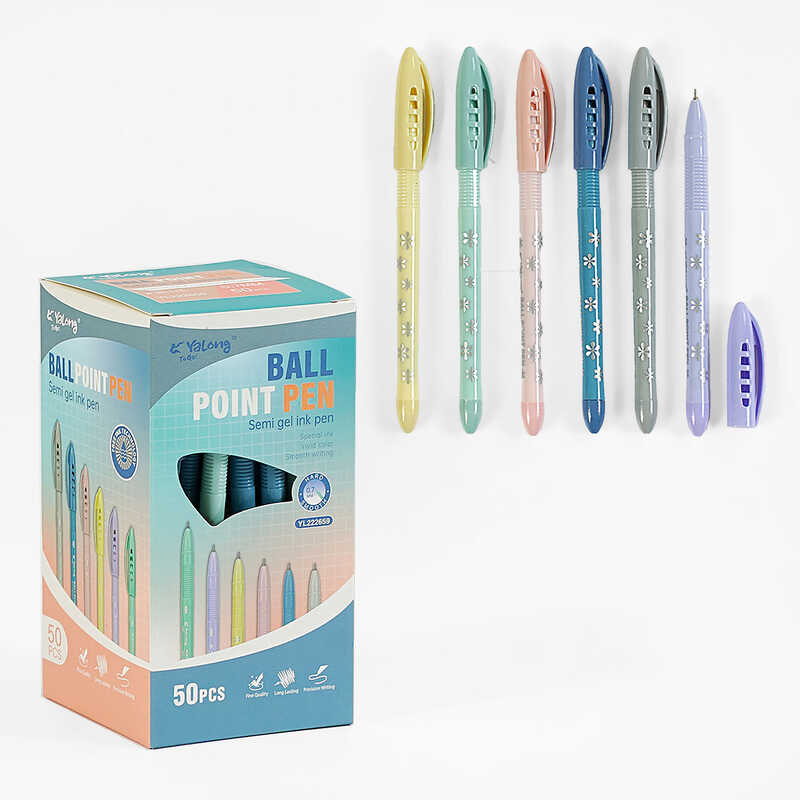 Ручка С 62102 (80) кулькова, синя паста, в коробці, ЦІНА ЗА 50 ШТУК В БЛОЦІ