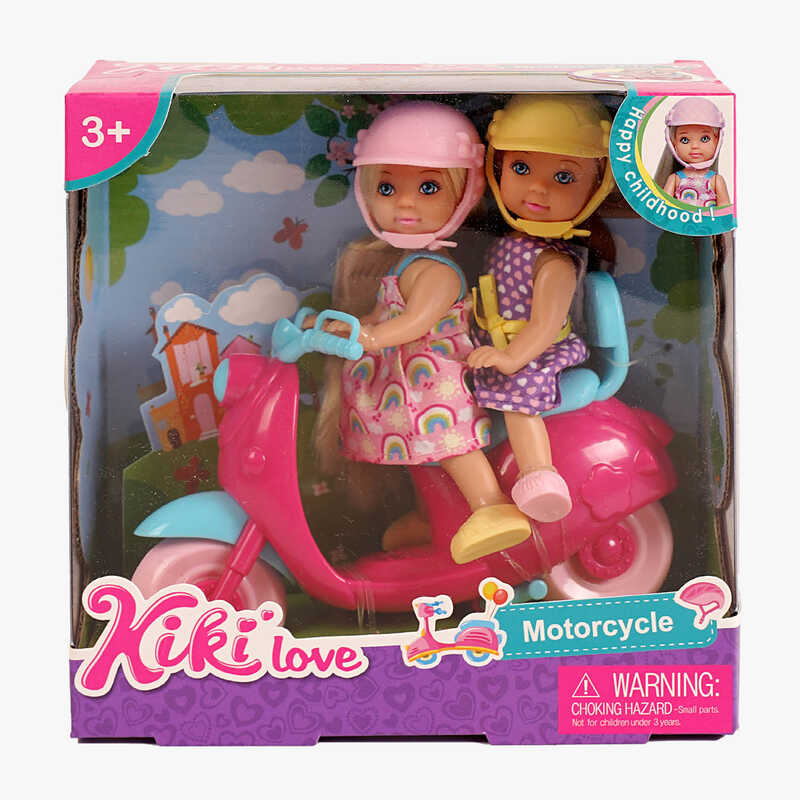 Набір ляльок 88007 (60/2) мопед, в коробці