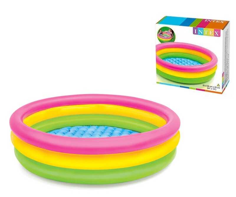 Intex Басейн 57422 NP (6) розміром 147х33см, об'ємом 355 л, від 3 років