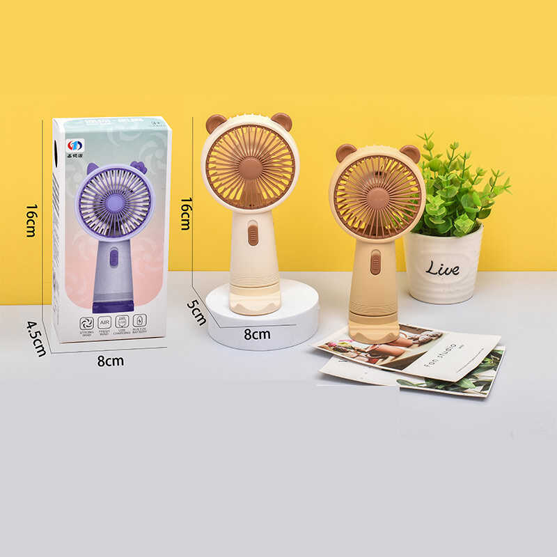 Вентилятор SQ 333 B (144/4) акумулятор, USB-кабель, підставка, в коробці, ВИДАЄТЬСЯ ТІЛЬКИ МІКС ВИДІВ