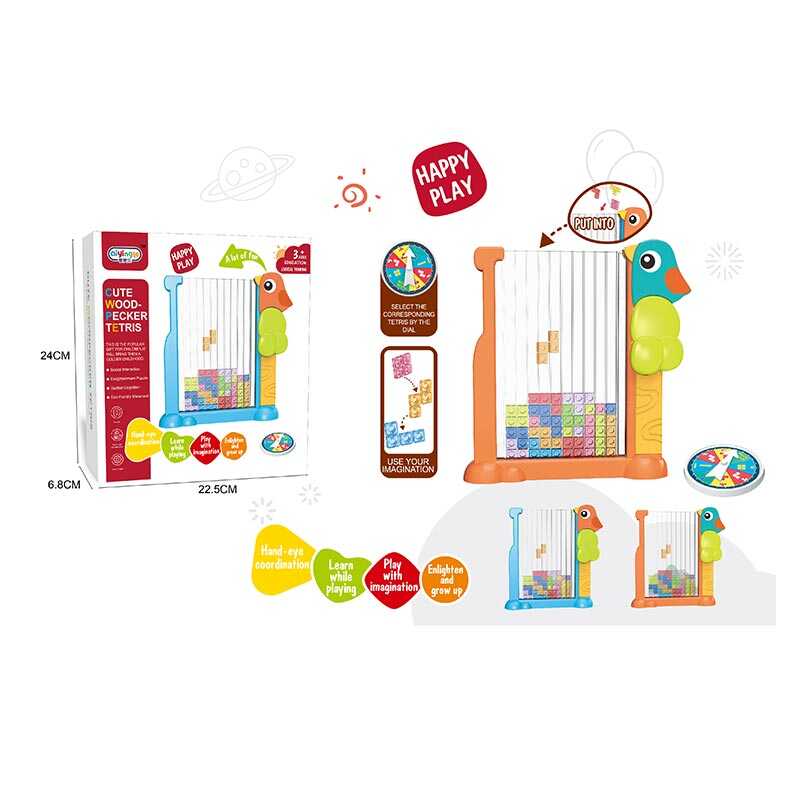 Тетрис ручний 99-16 (36) 2 кольори, рулетка, в коробці