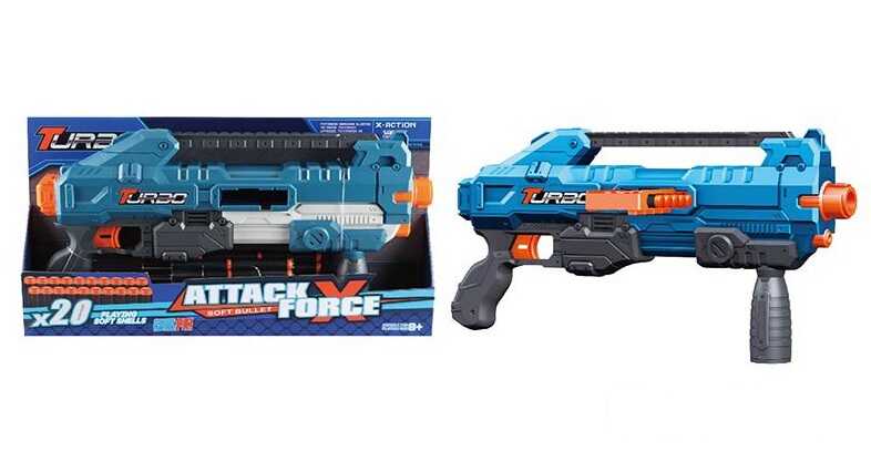 Автомат BT 336 (36/2) 18 м’яких куль, магазин, в коробці