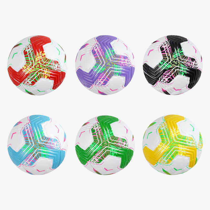 М`яч футбольний C 70321 (60) 6 кольорів, розмір №5, матеріал TPE, 310-330 грамів, гумовий балон, ВИДАЄТЬСЯ ТІЛЬКИ МІКС ВИДІВ