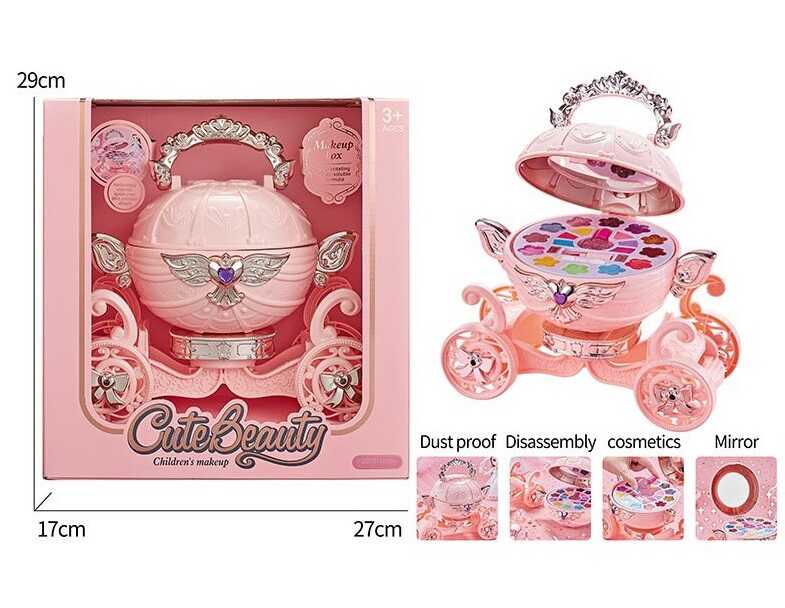 Набір косметики 1688-8836 (24) тіні, помада, лак, глітери, дзеркальце, в коробці