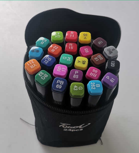 Набір маркерів C 65300 (60) ЦІНА ЗА 24 ШТУКИ В ЧОХЛІ