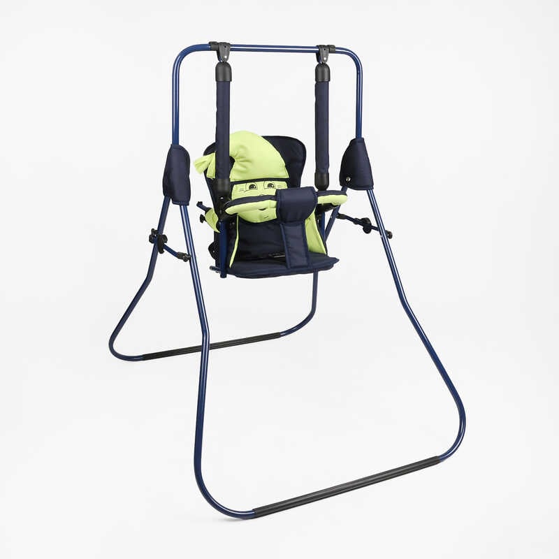 гр Гойдалка підлогова "Алінка" 2010199 (1) синій з салатовим