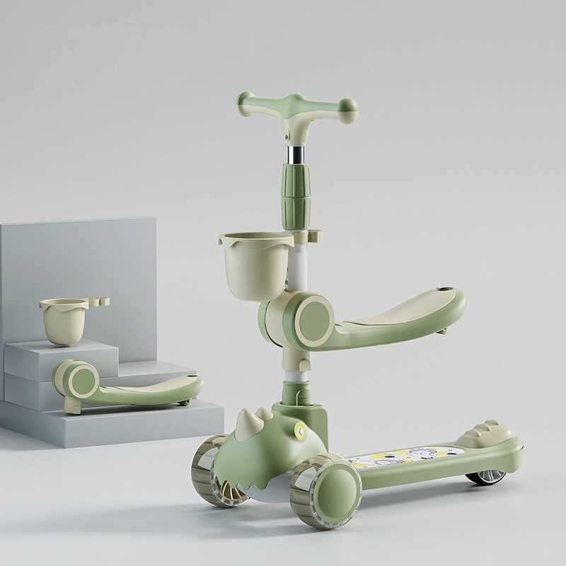 Самокат триколісний з сидінням FM-9040/04