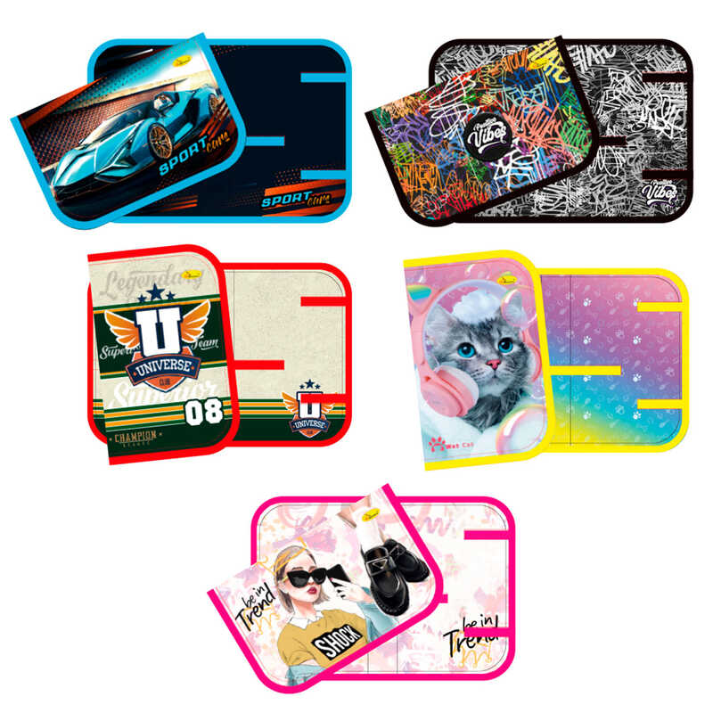 гр Пенал учнівський на блискавці (односекційний), розм. 190*130 мм АП-1003 (80) "Апельсин"