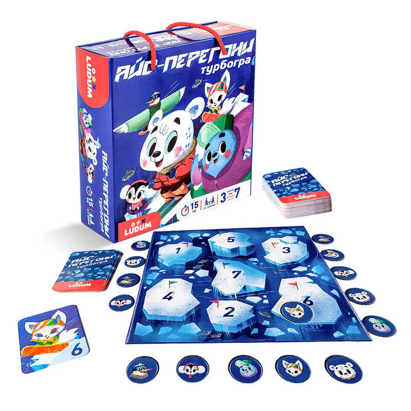 гр Гра настільна LG2047-53 "АЙС-перегони" (10) "Ludum", в коробці