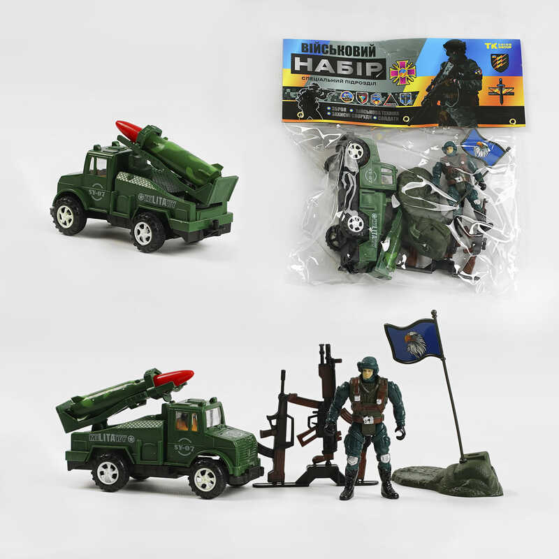 Комбат TK - 35606 (240/2) 4 види, “TK Group”, “Спеціальний підрозділ”, зброя, солдат, техніка, в пакеті