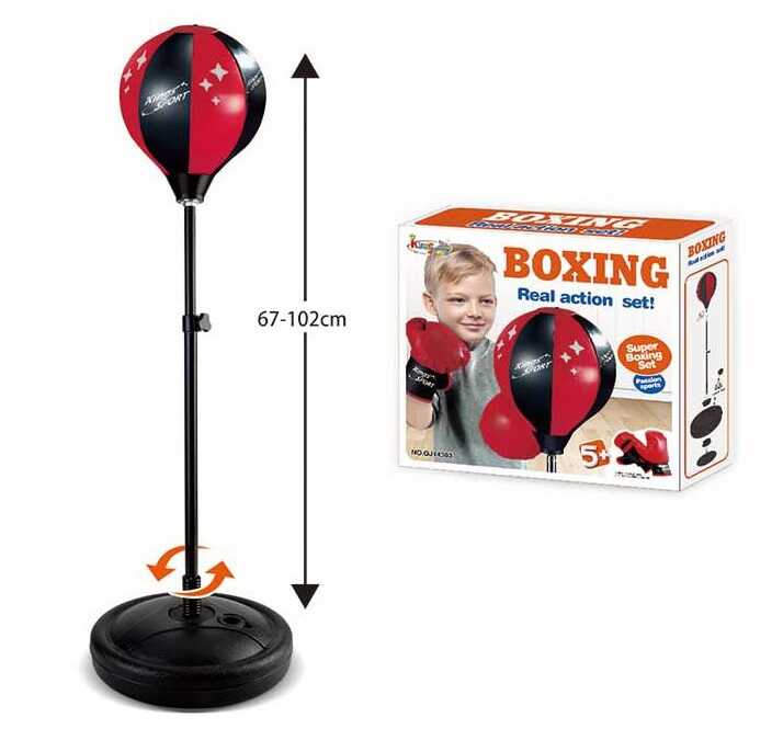 Боксерський набір QJ 14303 (12) висота 67-102 см, рукавички, в коробці