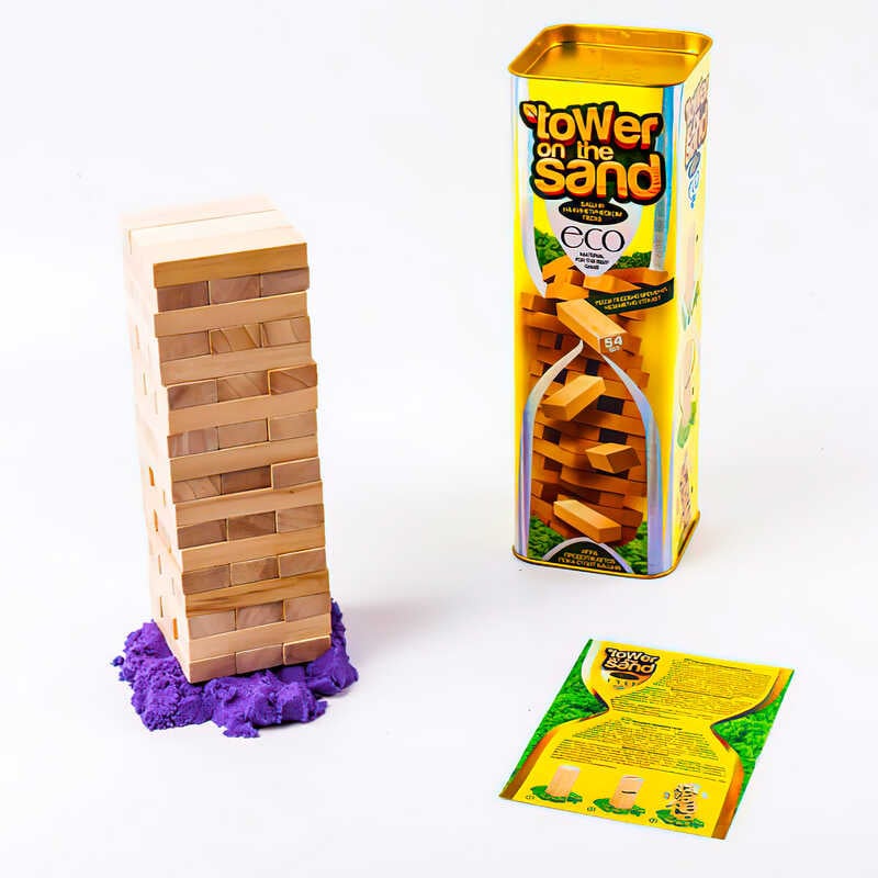 гр Розвиваюча настільна гра "TOWER on the SAND" ST-02 укр. (6) "Danko Toys"