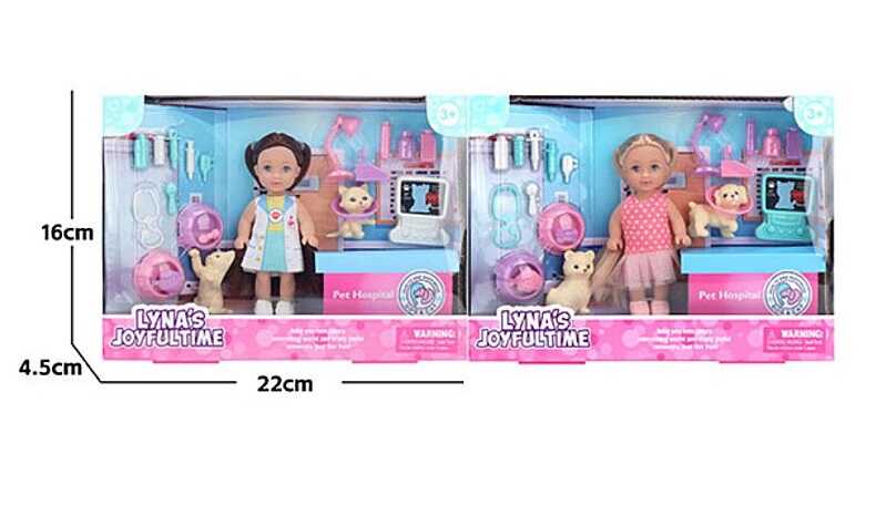 Лялька 3813 (96/2) 2 види, ВИДАЄТЬСЯ МІКС, в коробці