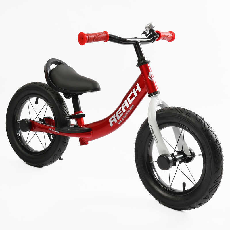 Велобіг "CORSO Reach" RC-4609-50 (1) сталева рама, колесо 12", надувні колеса, підніжка, підставка для ніг, дзвіночок