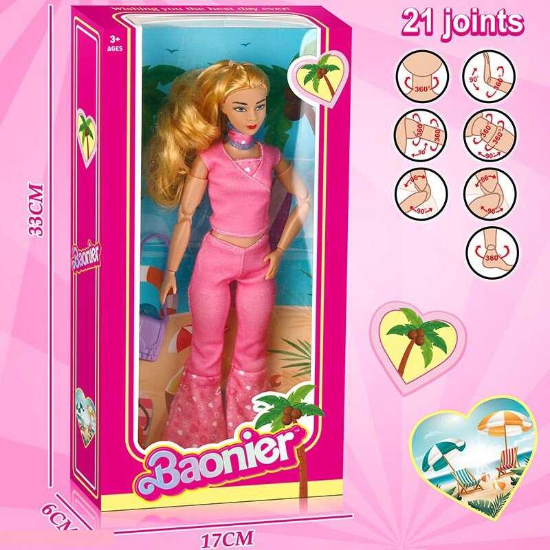 Лялька JJ 8764-1 Q (96/2) 30 см, знімне взуття, шарнірні суглоби, в коробці