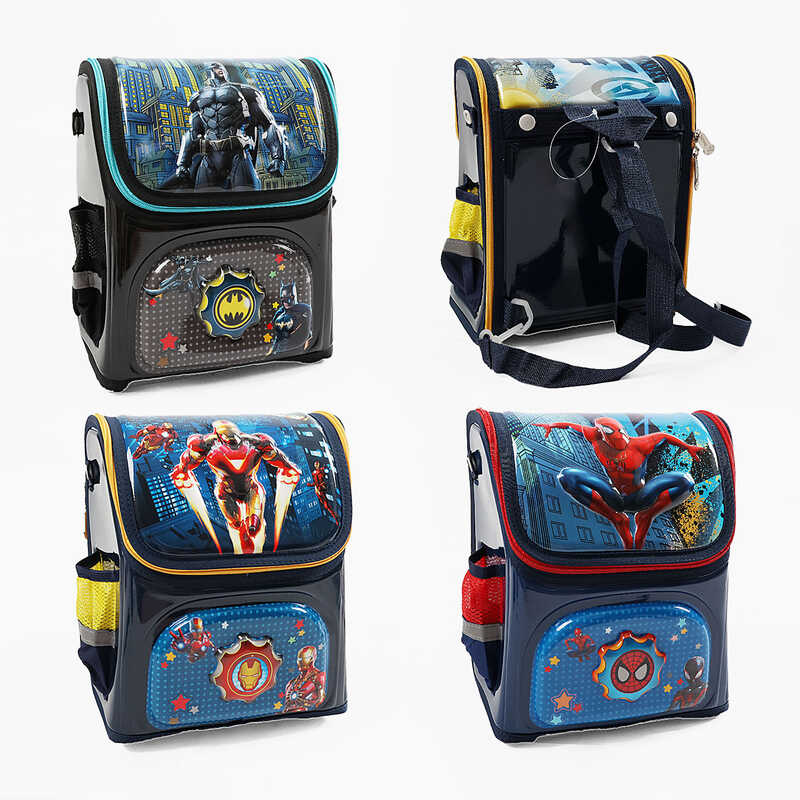 Рюкзак C 72891 (120) розмір: 23х14х29 см, 1 відділення, 2 кишені, на блискавці, розкладна конструкція, регульовані лямки, пластикові вставки, в пакеті, ВИДАЄТЬСЯ ТІЛЬКИ МІКС ВИДІВ