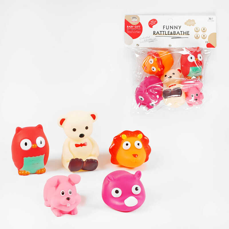 Пискавка BLS 87-33 (192/2) 5 штук, гумові, в пакеті