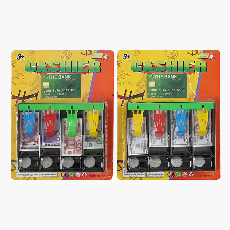 Гроші 929-055 (192/2) 2 види, банкноти, монети, каса, картка, на листі