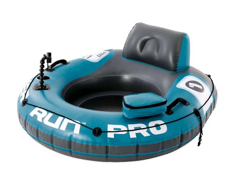 Intex Коло-плюшка 56843 NP (3) з підголовником, тримачем для телефону, 140х132см,