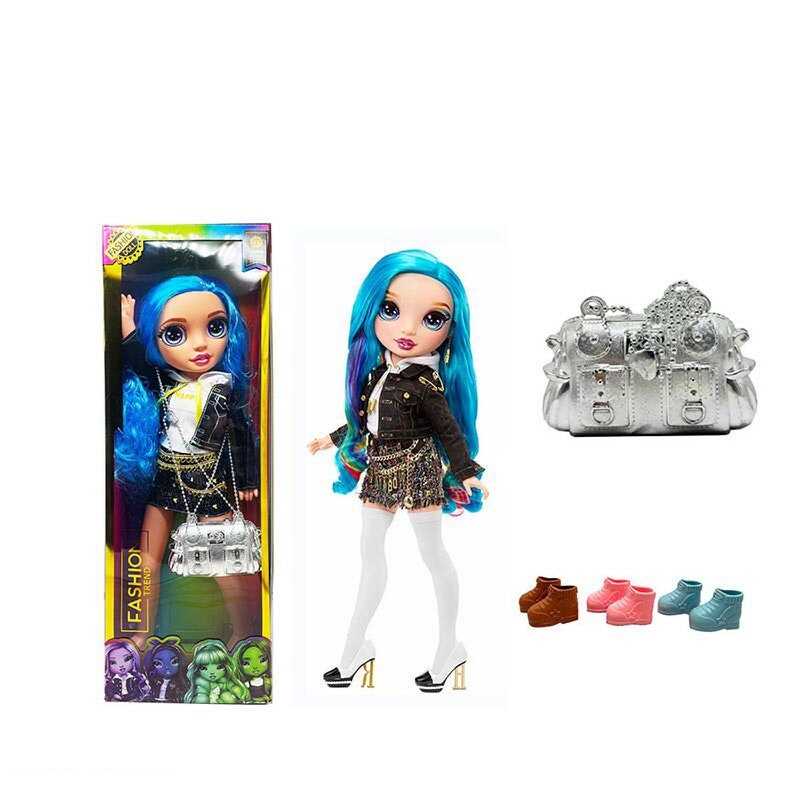 Лялька TK 2302 (24/2) висота 57см, рухливі кінцівки та голова, знімний одяг та взуття, сумочка, в коробці