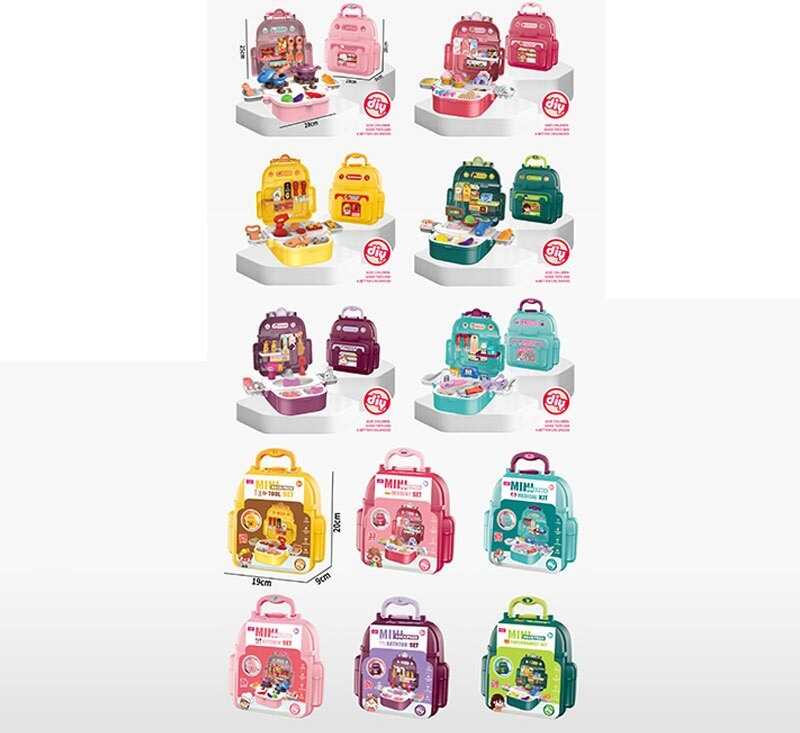 Дитяча валіза T 2159-14 (96/2) рюкзак, аксесуари, професії, в коробці, ВИДАЄТЬСЯ ТІЛЬКИ МІКС ВИДІВ