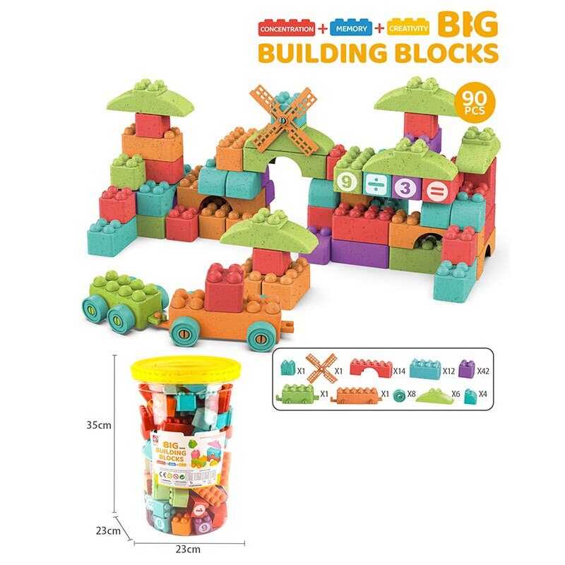 Конструктор JX 6876 (24) 90 деталей, у відрі