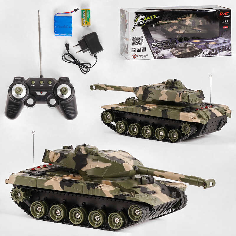 Танк на радіокеруванні HB-TK 05 (18) акумулятор 4.8V, світло, звук, в коробці