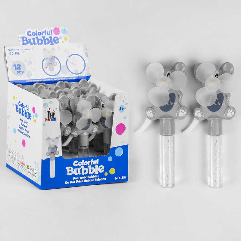 Мильні бульбашки 357 (12) ЦІНА ЗА 12 ШТУК В БЛОЦІ