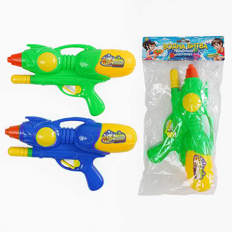 Водний пістолет TK 2105-1 (96/2) 2 види, "TK Group", помповий механізм, в пакеті