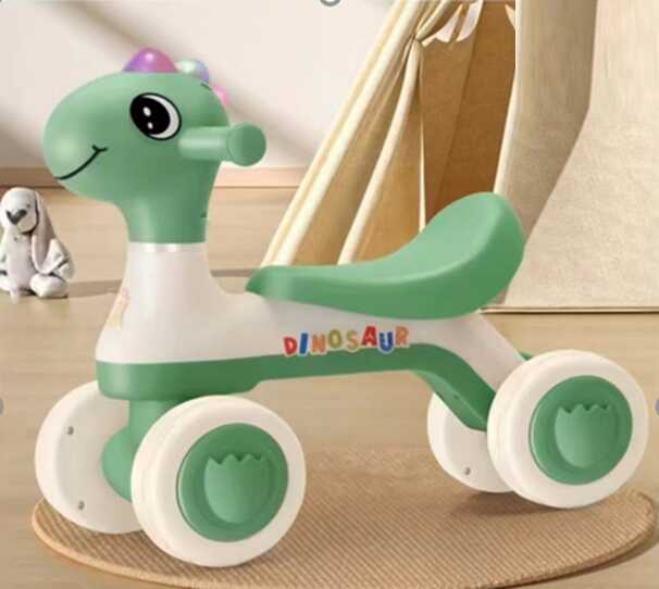 «Велобіг JOY 4-х колісний DN-01183 (1) колеса PU, рама пластик, озвучування та підсвічування, в коробці