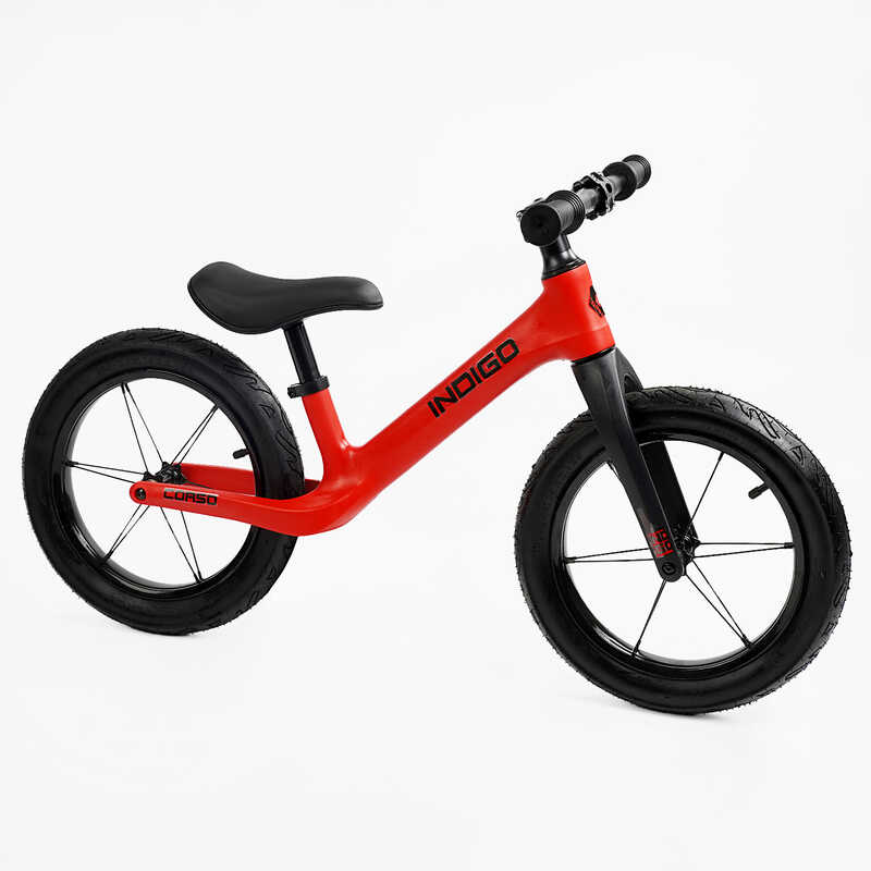 Велобіг Corso Indigo 14`` D-7041-14 (1) нейлонова рама, нейлонова вилка, надувні колеса 14’’, в коробці