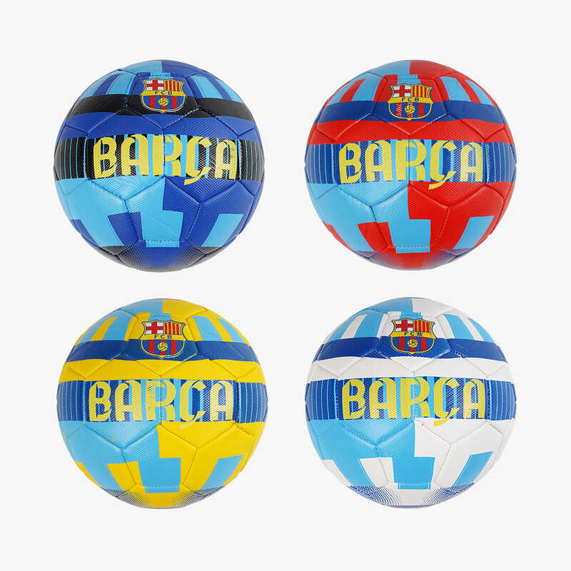 М`яч футбольний C 70326 (80) 4 кольори, розмір №5, матеріал PU, 320-330 грамів, гумовий балон, ВИДАЄТЬСЯ ТІЛЬКИ МІКС ВИДІВ