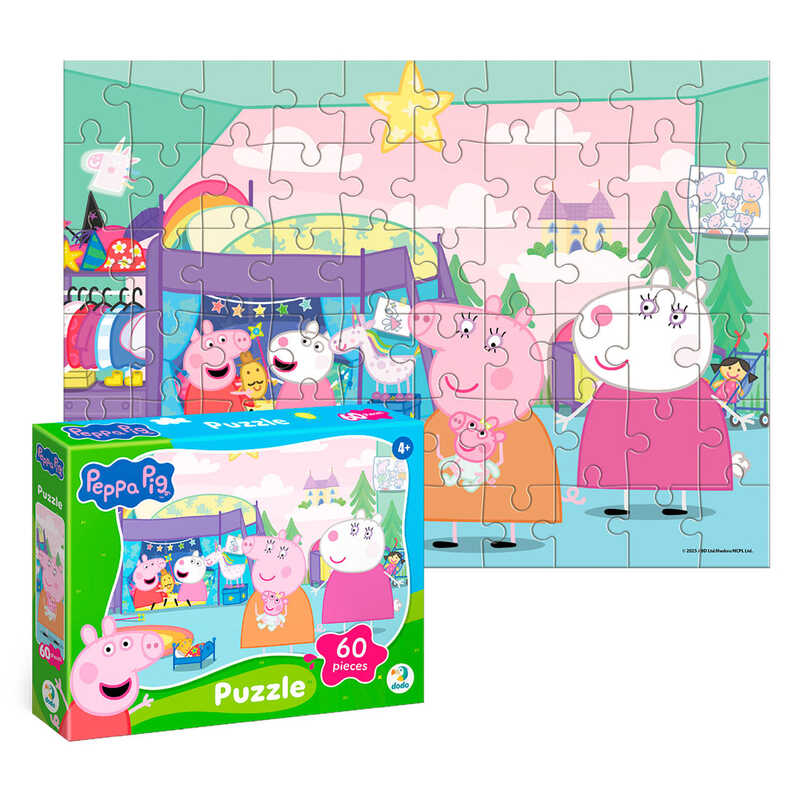 гр Пазл "Свинки та Овечки" 200680 (72) "DoDo", 60 елементів, в коробці