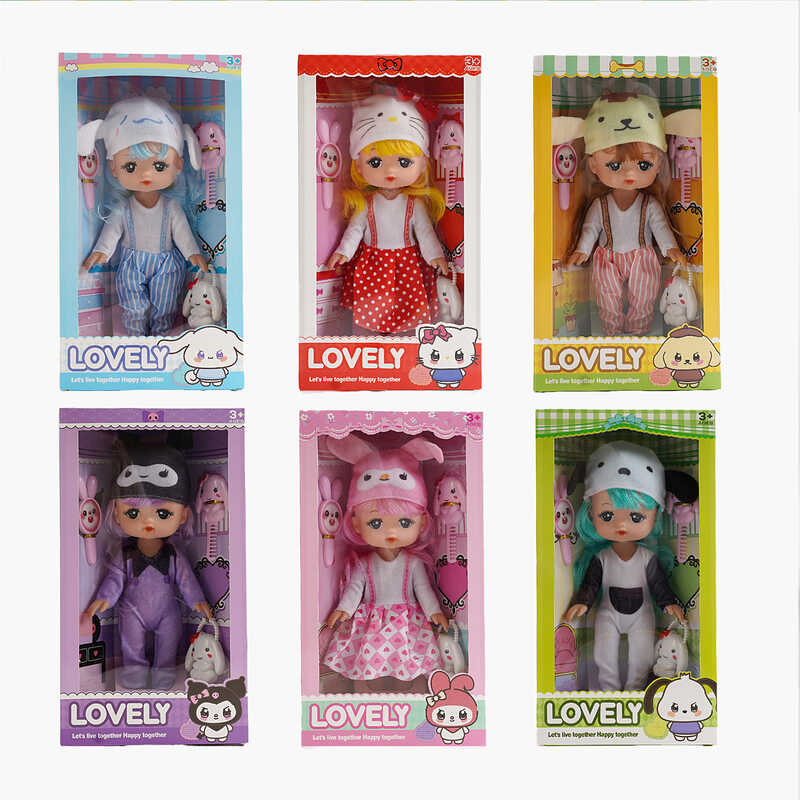 Лялька XD 112 (72/2) висота - 27 см, музичний чіп, пісня англійською мовою, аксесуари, знімний одяг, знімне взуття, рухомі елементи, в коробці, ВИДАЄТЬСЯ МІКС ВИДІВ