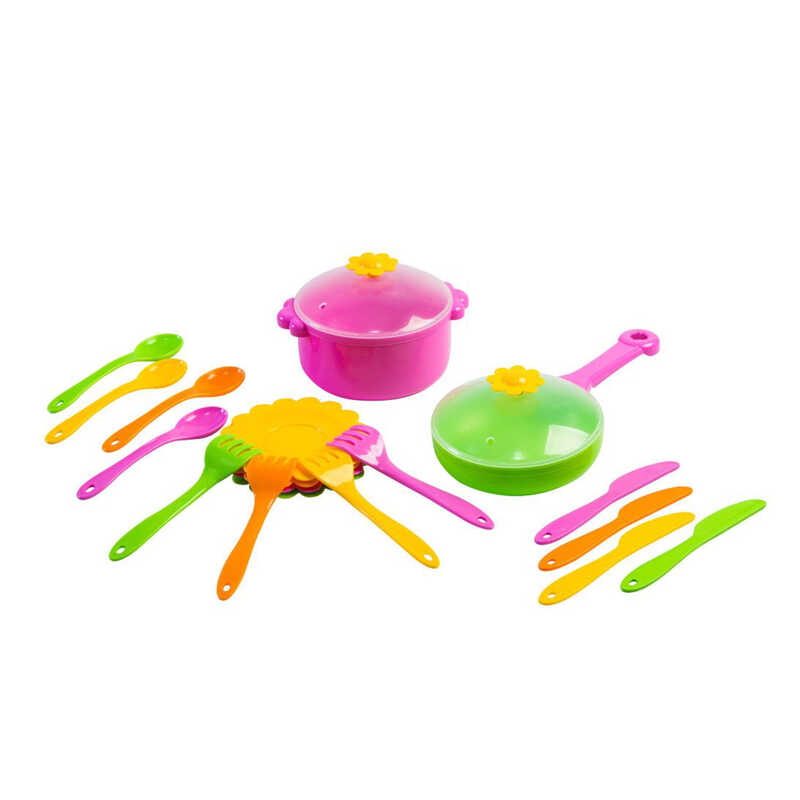 гр Набір посуду столовий "Ромашка" 39147 (22) "Tigres", 20 елементів, в сітці