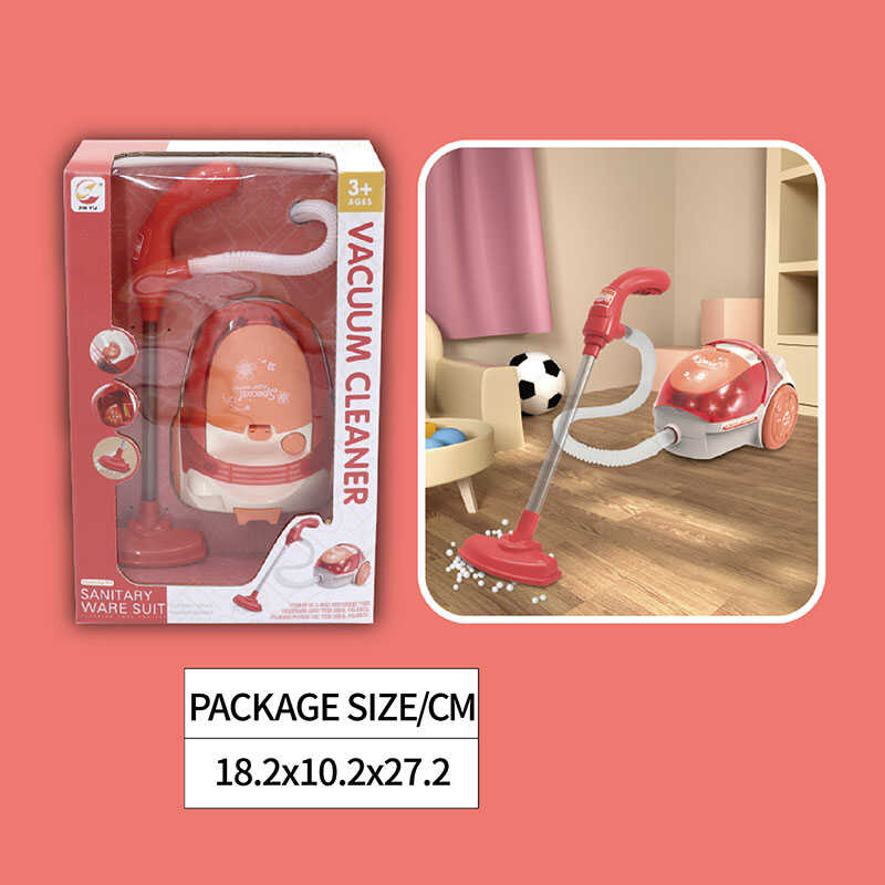 Пилосос 8016 (72/2) на батарейках, імітація справжнього інструменту, підсвічування, в коробці