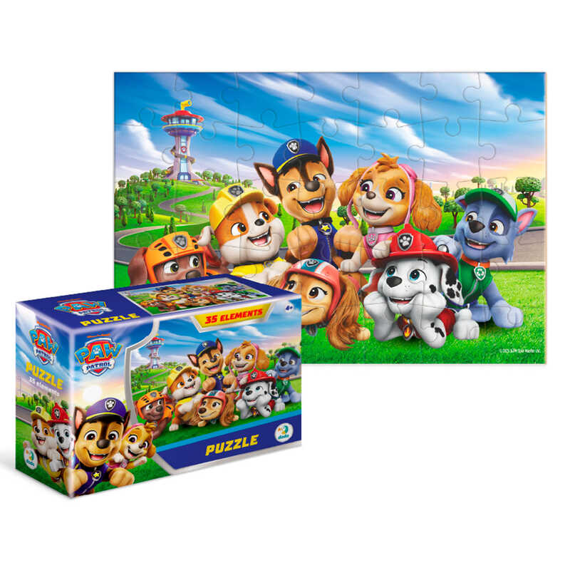 гр Пазл-міні "Зустріч біля вежі" 200688 (44) "DoDo", герої, 35 елементів, розмір - 20х13 см, в коробці