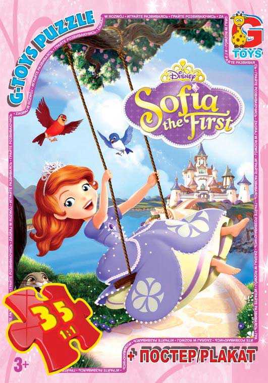 гр Пазли 35 ел. "G-Toys" "Принцеса Софія" SF 002 (62) + постер