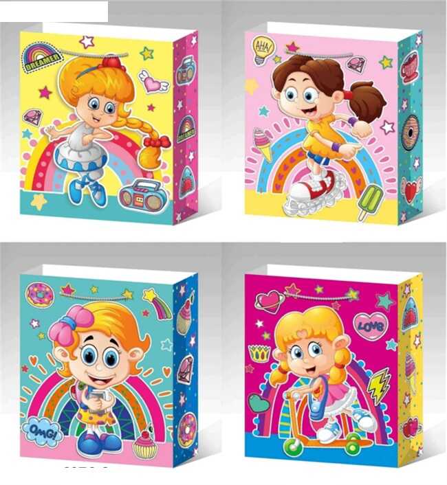 Пакет подарунковий С 69691 (360) 4 види, ВЕЛИКИЙ, ВИДАЄТЬСЯ ТІЛЬКИ МІКС ВИДІВ