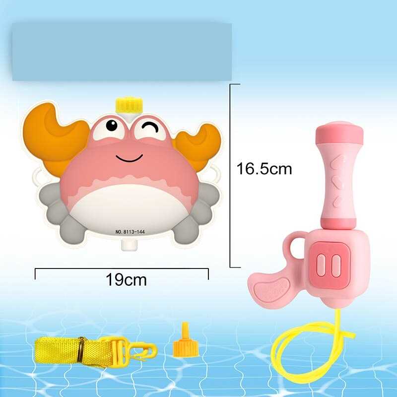 Водний пістолет з балоном TK-52012 (72) “TK Group”, помповий механізм, лямки регульованої довжини, в пакеті