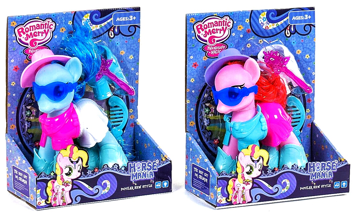 Поні Модниця 88480 , 3 види, світло, звук, в коробці,