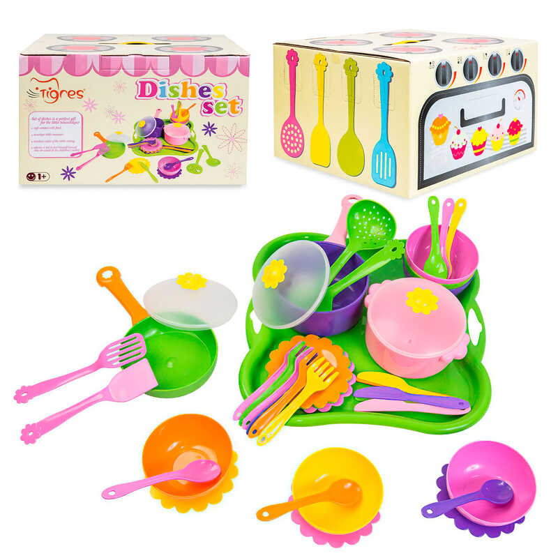 гр Набір посуду столовий "Ромашка" 43 елементи 39149 (3) "Tigres", в коробці