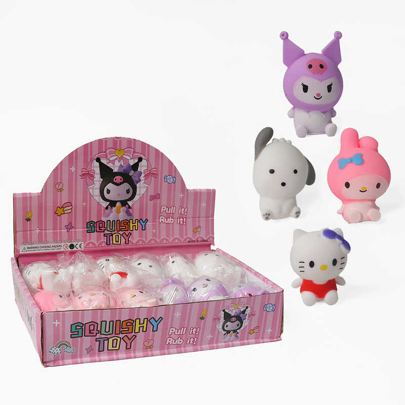 Гра антистрес C 68771 (24) ЦІНА ЗА 12 ШТУК В БЛОЦІ, герої, середня висота 9см, в коробці