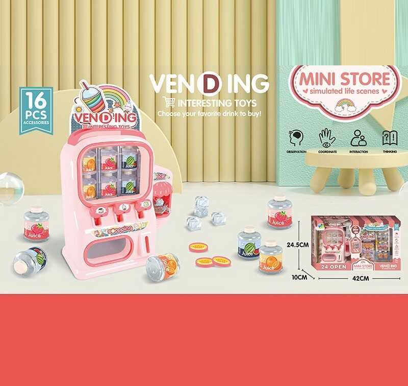 Вендинговий автомат C 668-34 (36/2) 16 аксесуарів, механічний принцип роботи, в коробці