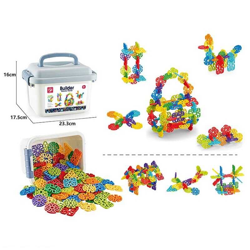 Конструктор 188-673 A (36/2) 144 елементи, візерункові фігури, в боксі