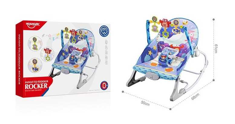 Шезлонг HE 0654 (6) в коробці