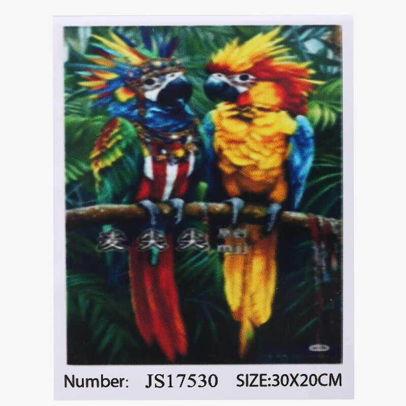 Алмазна мозаїка JS 17530 (50) "TK Group", 20х30 см, в коробці