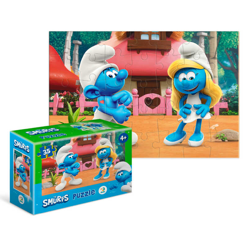 гр Пазл-міні "Романтик" 200692 (44) "DoDo", герої, 35 елементів, розмір - 20х13 см, в коробці